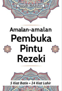 Image of Amalan - Amalan Pembuka Pintu Rezeki