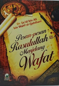 Image of Pesan-pesan Rasulullah Menjelang Wafat